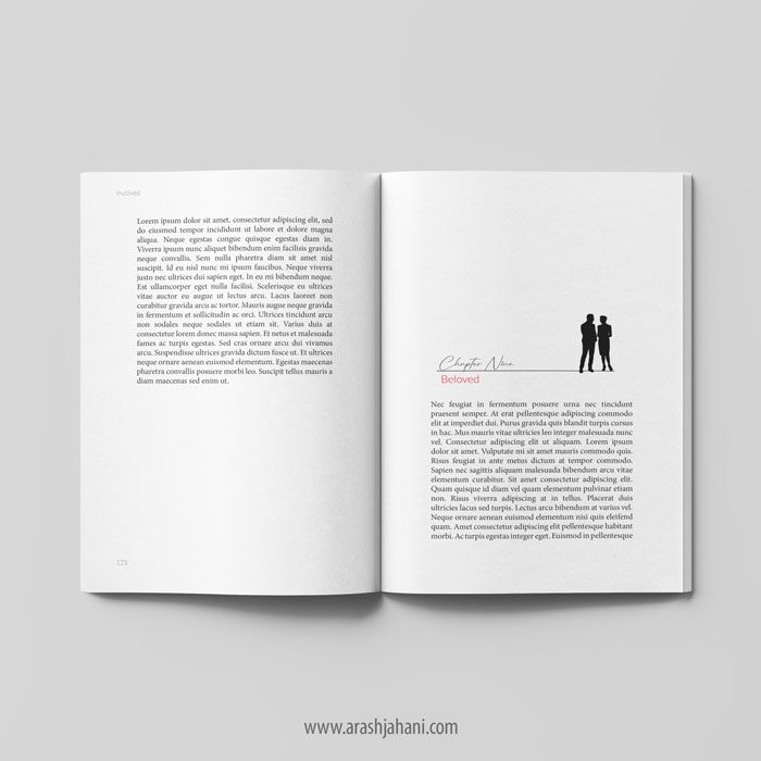clean book design